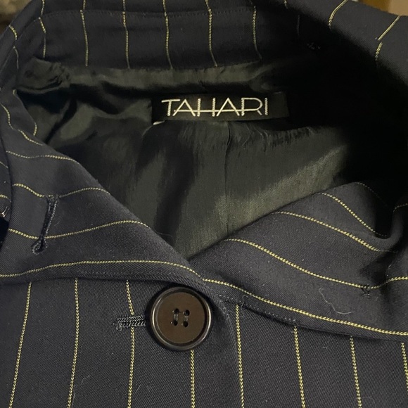 Tahari wool blend four-button jacket 4‎ #1050110 - Picture 5 of 8